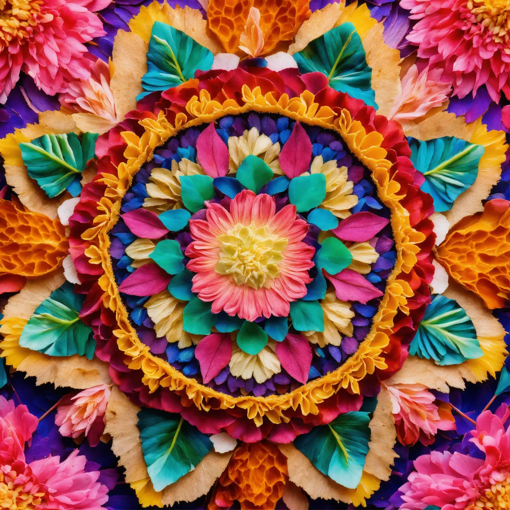 Vibrant arrangement with yellow sunflowers and orange marigolds